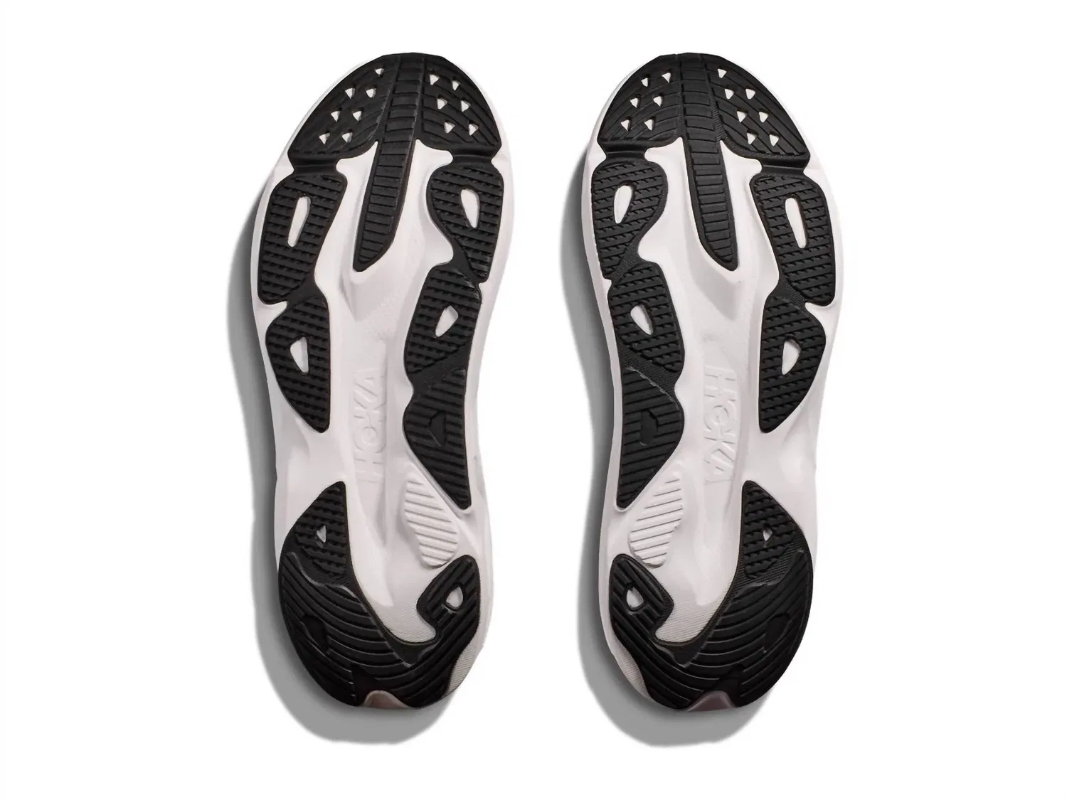Hoka Мужские кроссовки Skyflow в черно-белом цвете — фото 4