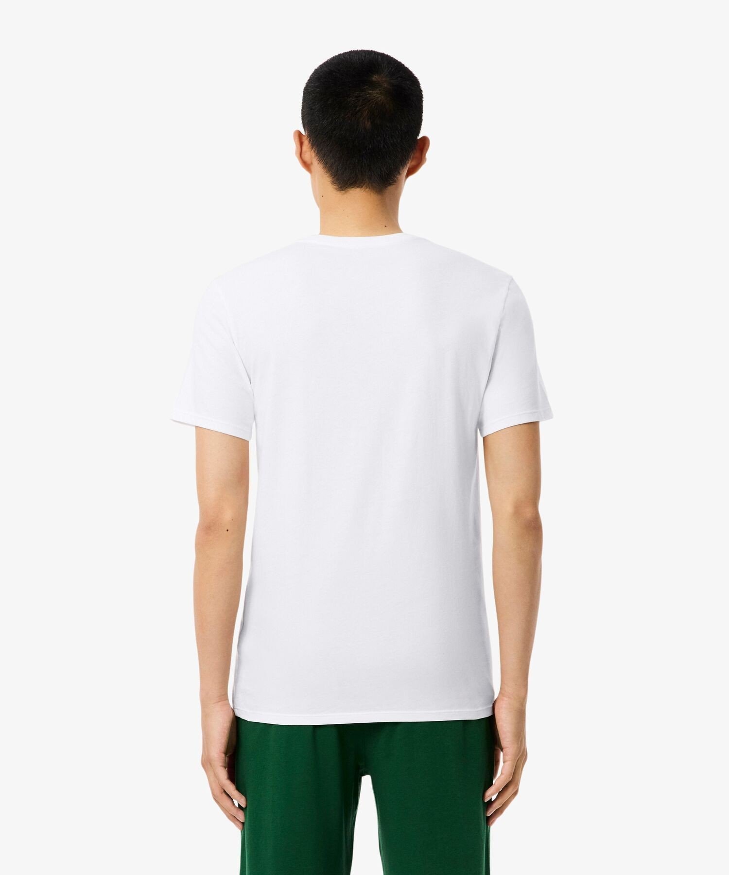 Комплект из 3 предметов: футболка с круглым вырезом и три предмета LACOSTE, White — фото 4