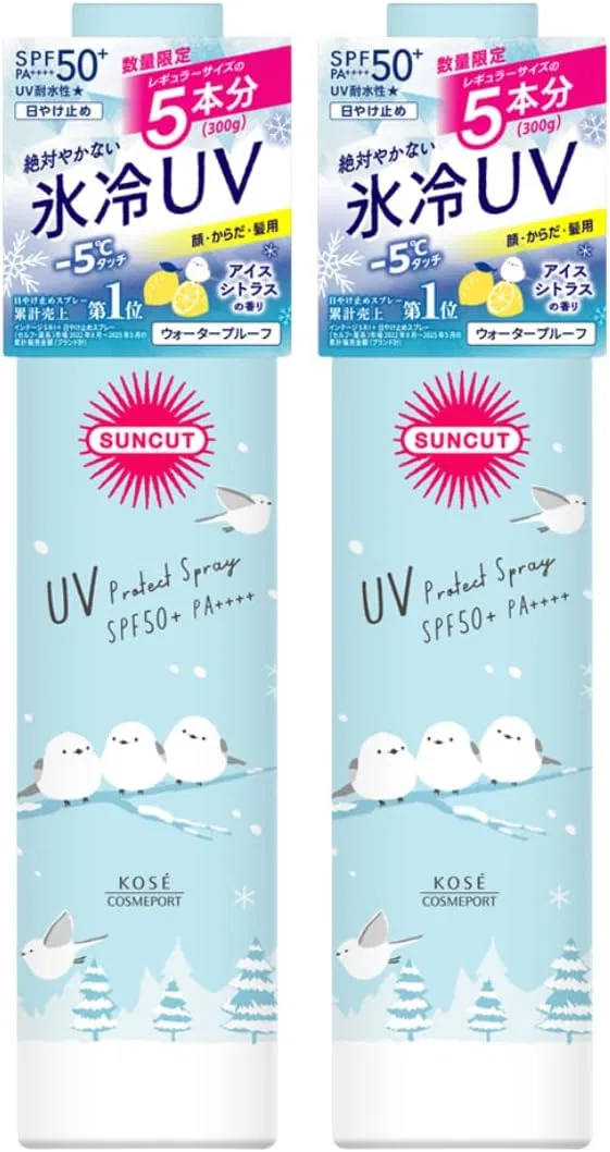 Спрей для загара Suncut R Protection UV Spray Cool SPF50+ PA++++ 300 г