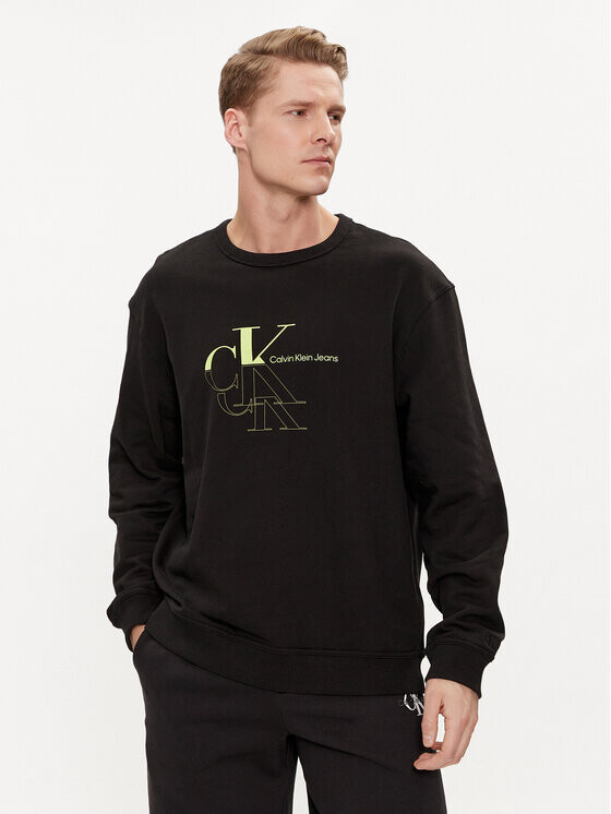 

Толстовка стандартного кроя Calvin Klein, черный