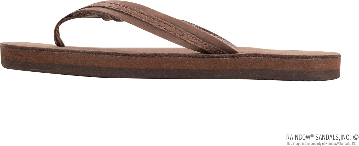 Детские сандалии Rainbow, один слой, премиум-кожа, плетеный ремешок Flirty Braidy Rainbow Sandals, эспрессо — фото 2
