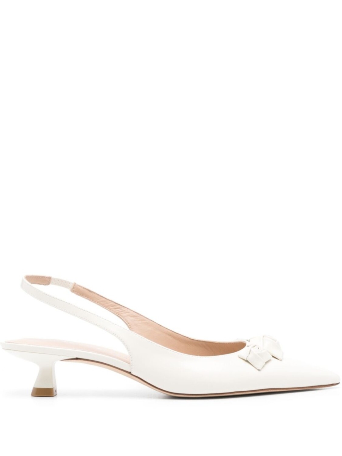 Stuart Weitzman туфли Stuart 50 с ремешком на пятке, нейтральный
