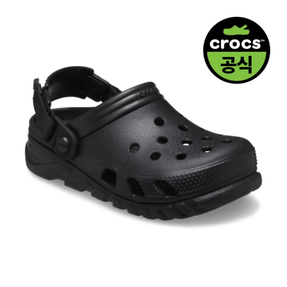 Мужские чёрные сабо Duet Max II Clog от Crocs — фото 2