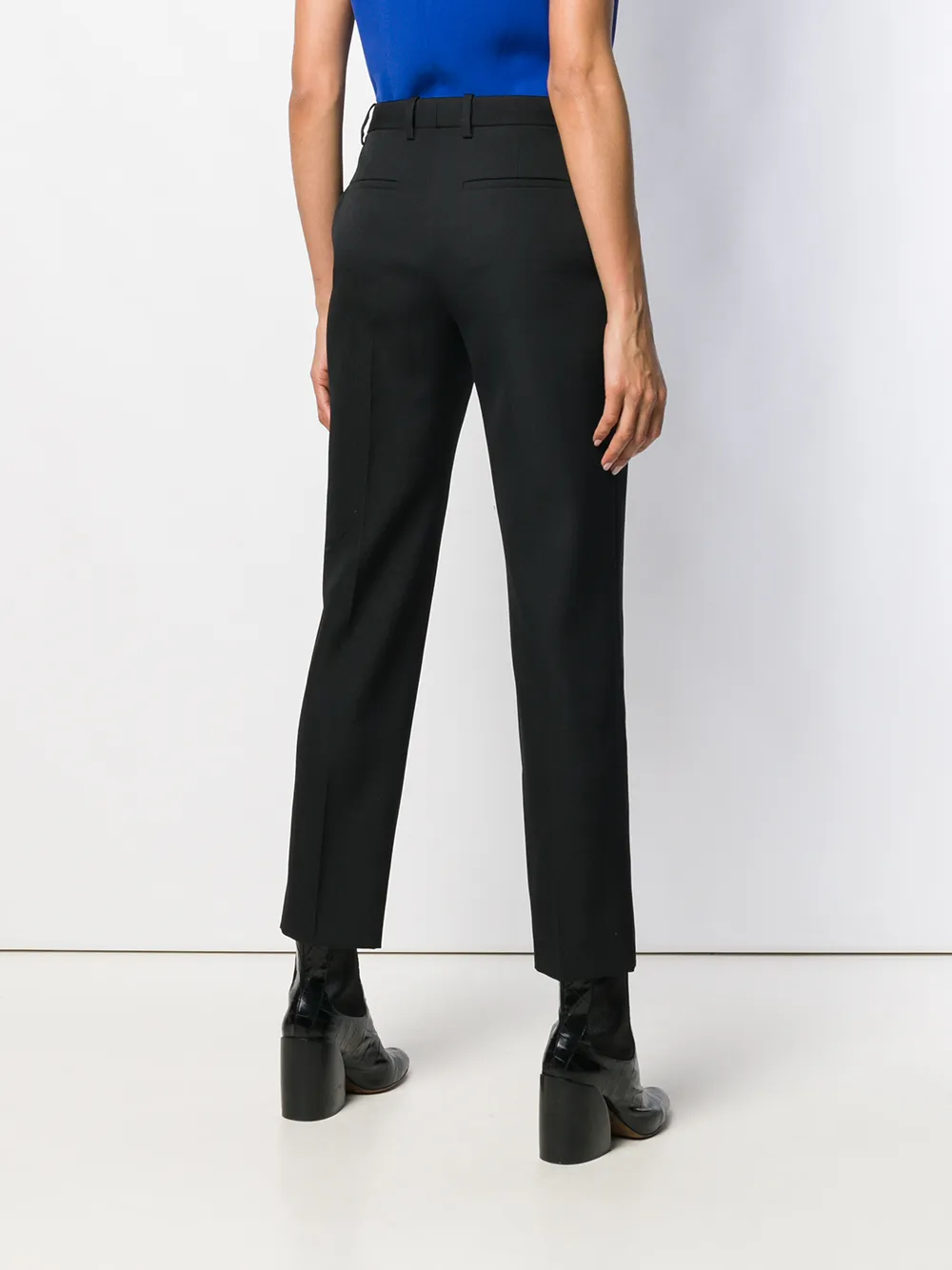 Костюмные брюки с атласными вставками Givenchy, черный — фото 4