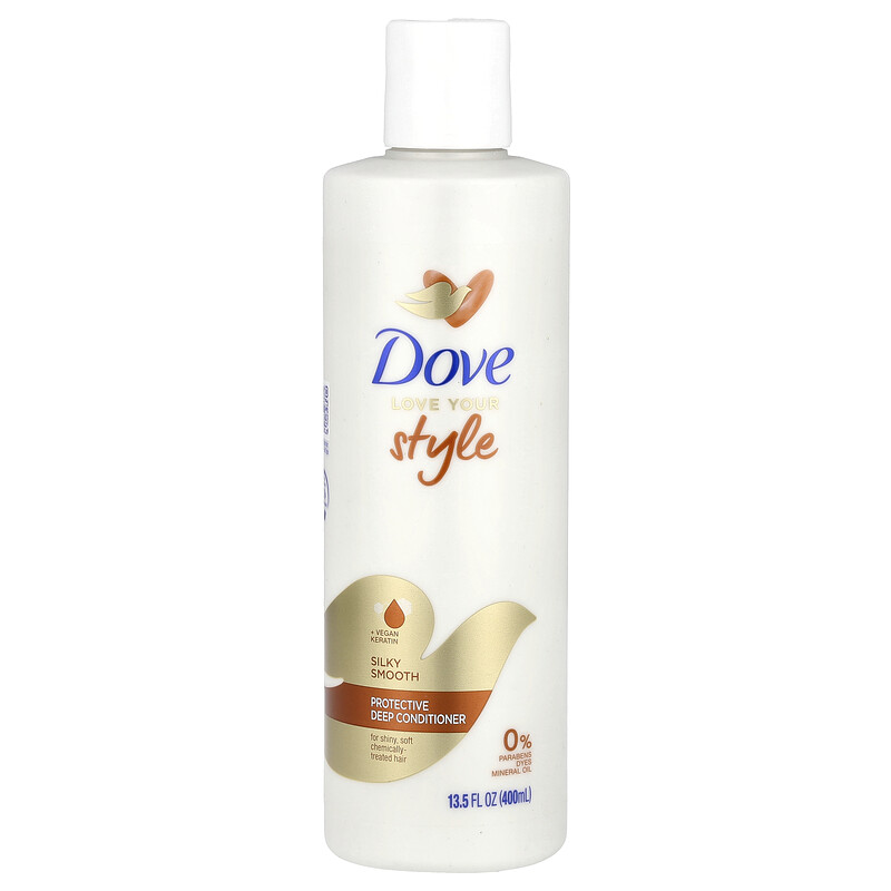 

Dove, Protective Deep Conditioner, Silky Smooth, 400 мл (13,5 жидк. унц.)