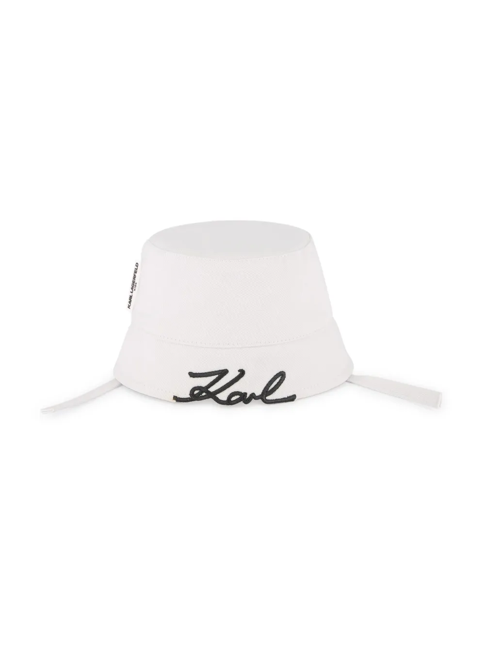 

Панама с вышитым логотипом KARL LAGERFELD KIDS, белый