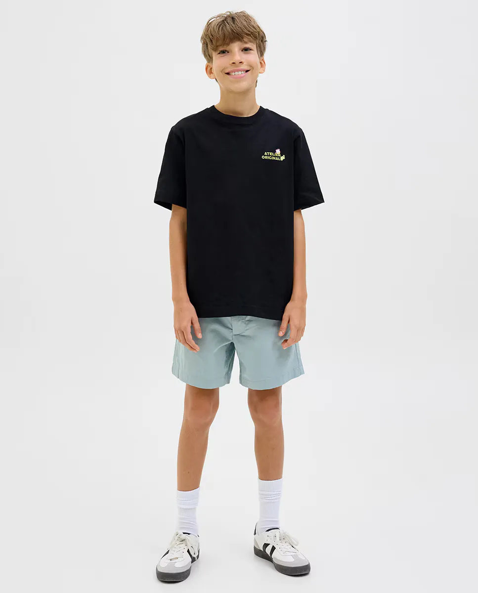 

Бермуды типа джоггер для мальчика Jack & Jones, светло-голубой
