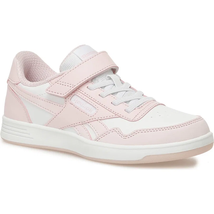 Кроссовки с эластичной вставкой Court Advance Reebok, Зелено-белый — фото 2