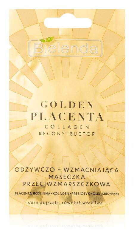 

Крем-маска, уменьшающая признаки старения Bielenda Golden Placenta Collagen Reconstructor