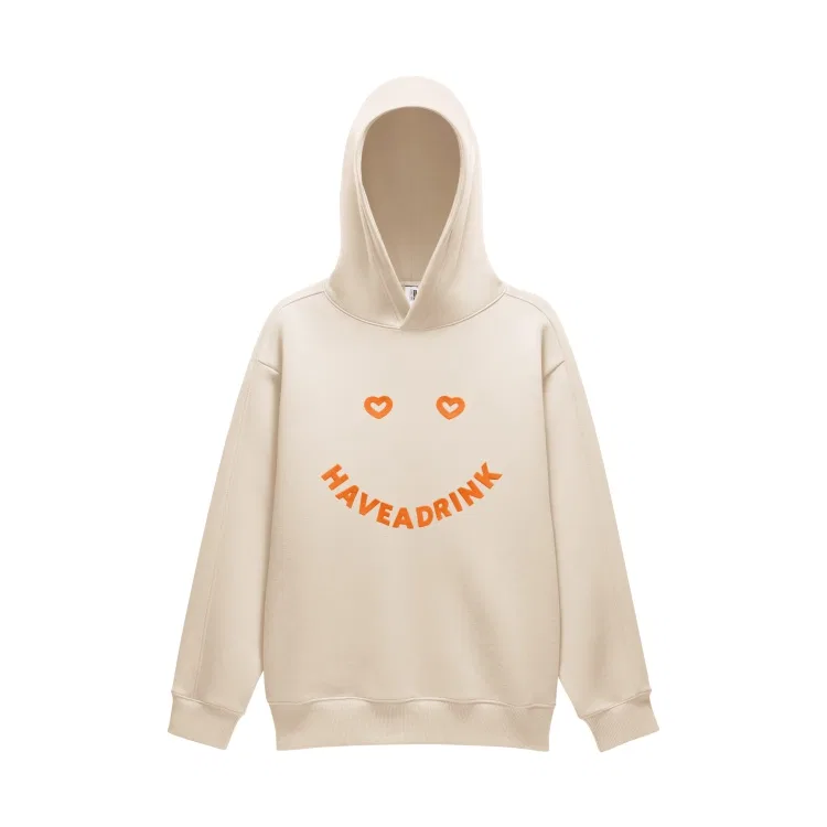Детский худи с капюшоном BANANA IN, Ivory White