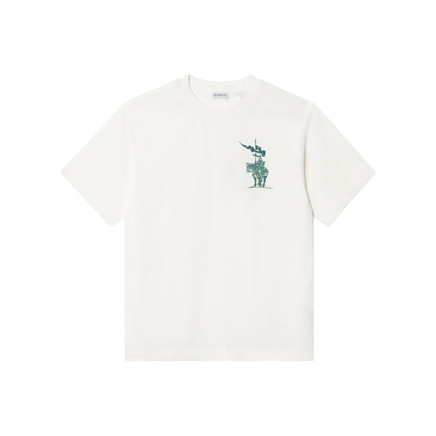 Мужская футболка с принтом Ekd Motif Burberry, White