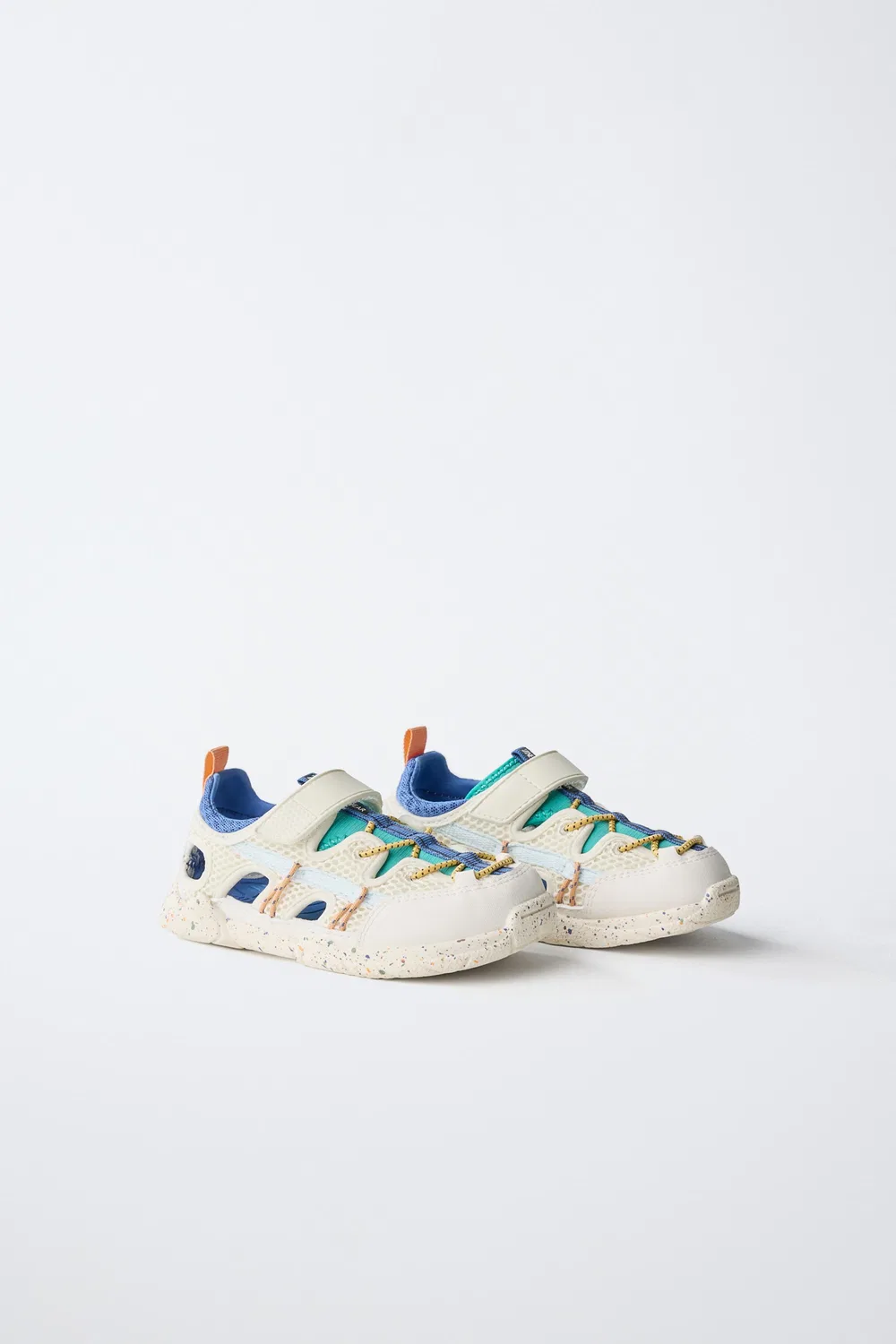 Кроссовки для ходьбы босиком с вырезами ZARA, White — фото 2