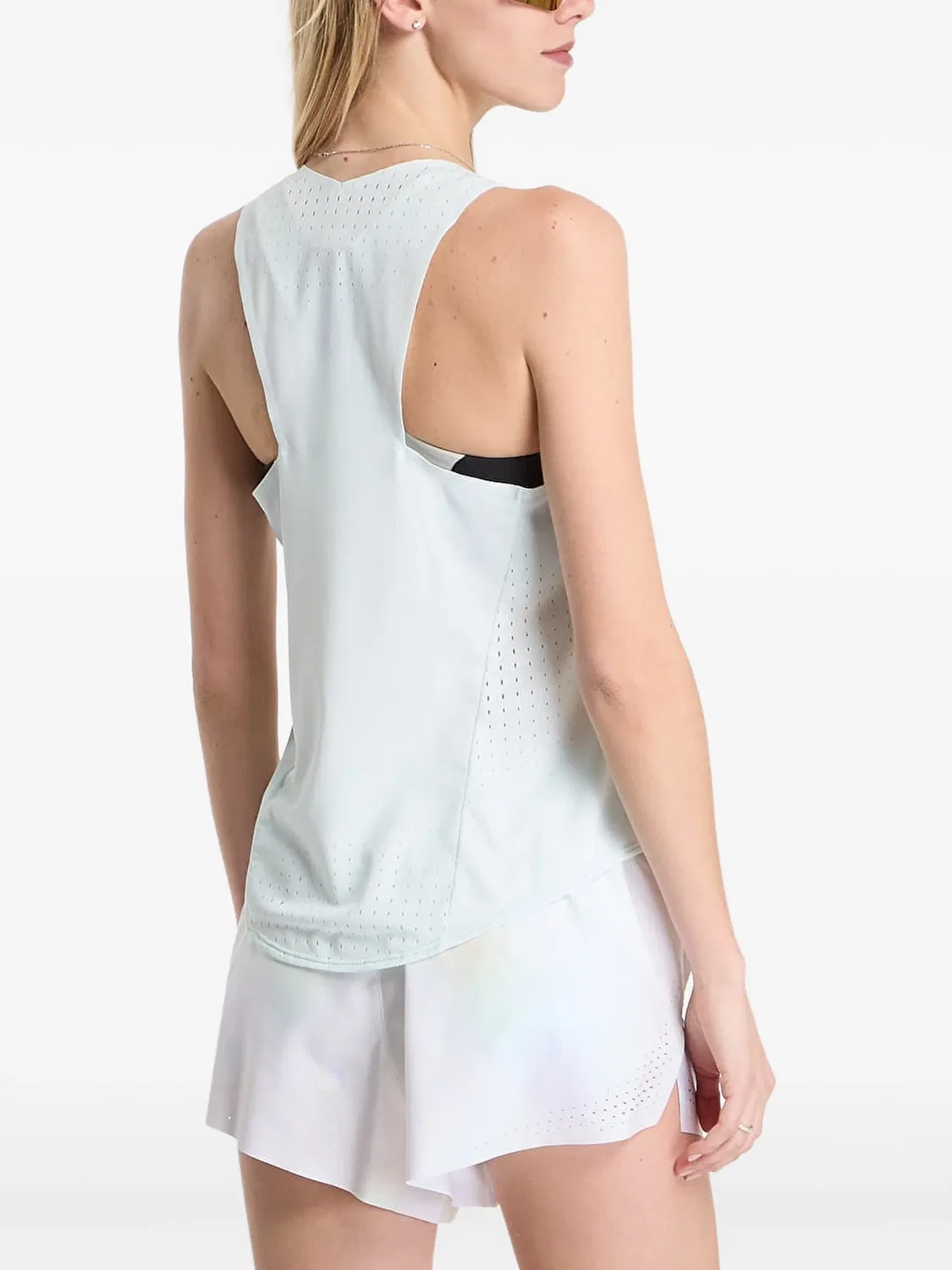 Топ AeroSwift Dri-FIT ADV Nike, зеленый — фото 3