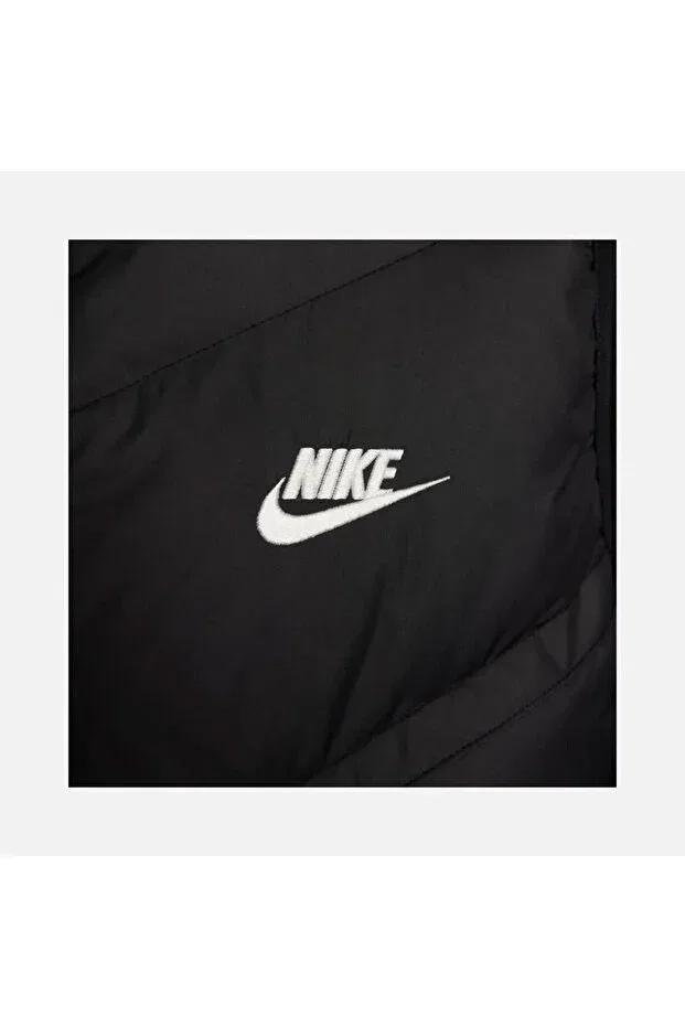 Мужская жилетка без рукавов Storm-Fit windrunner coat Nike, Black — фото 4