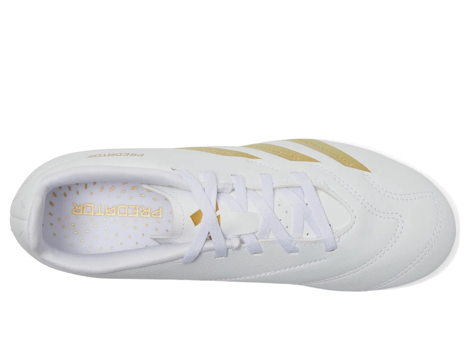 Детские бутсы для мальчиков с принтом Club Predator Flexible Ground Adidas, Core Black/Ftwr White/Solar Red — фото 2