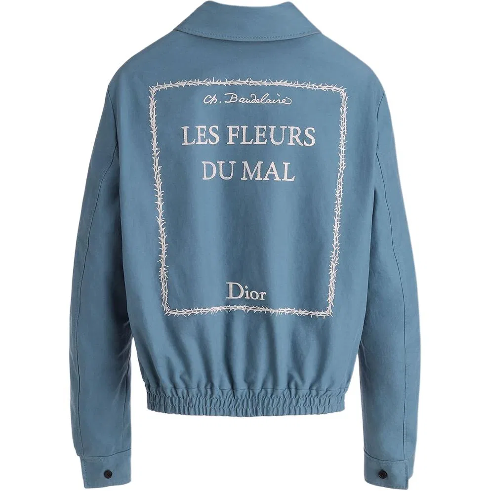 Куртка мужская в стиле high street Dior Gray — фото 4