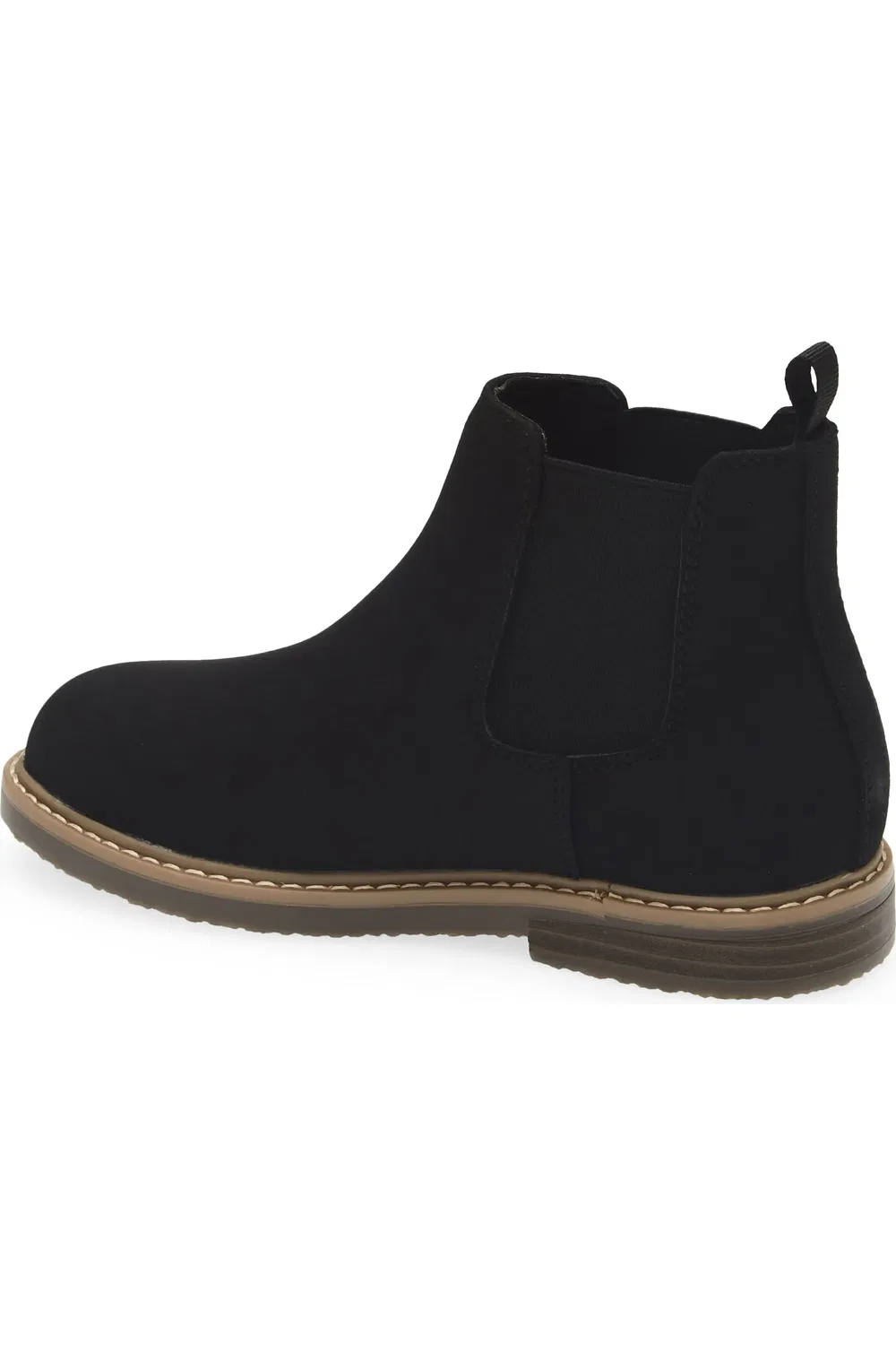 Детские ботинки челси на резинках Chelsea Boot Nordstrom, черный — фото 2