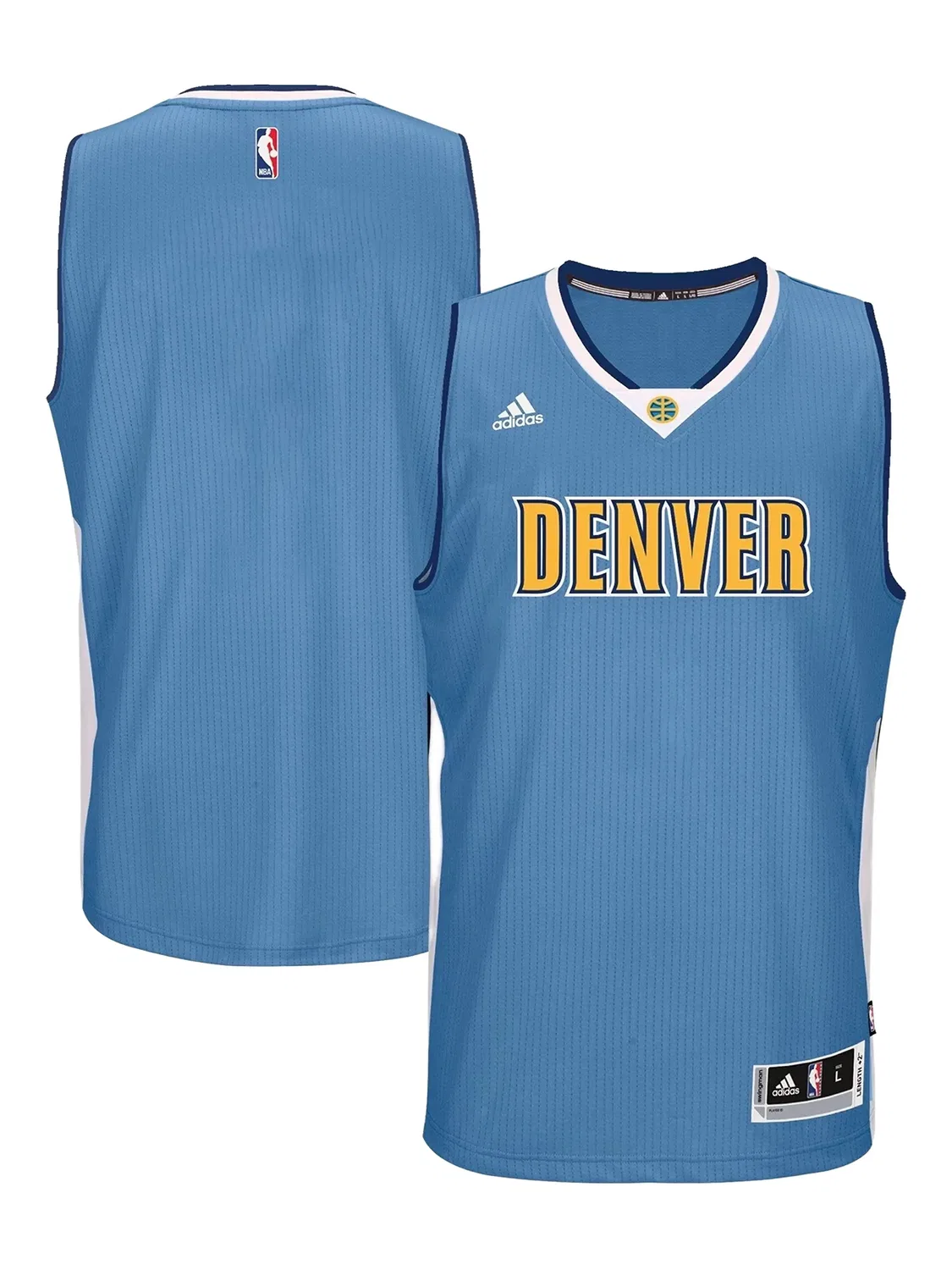 Футболка Swingman Adidas, синий — фото 2
