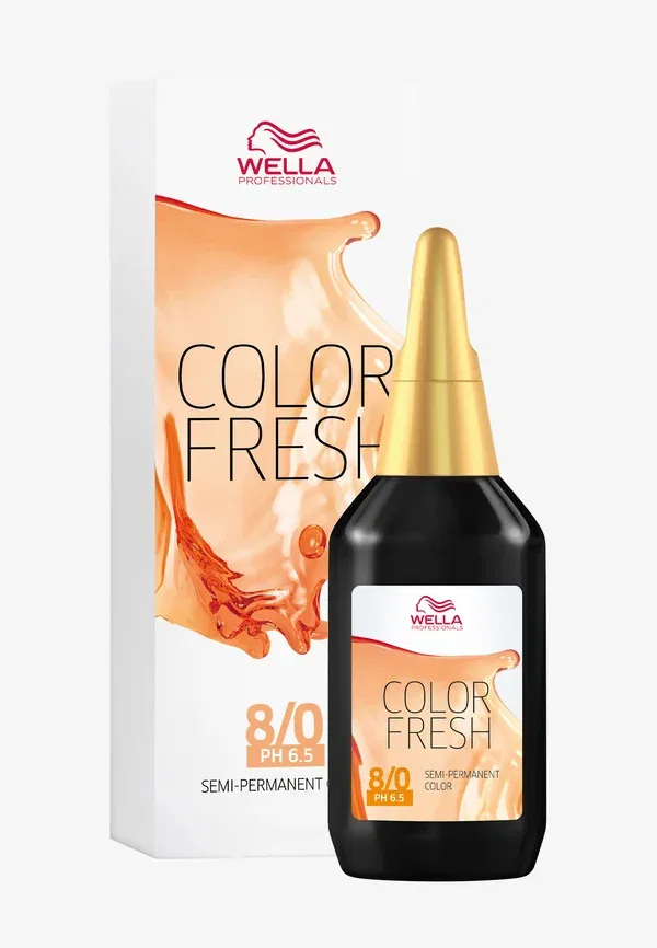 Краска для волос с кислотным pH 6.5 Professionals color fresh hair colour Wella, Light Blonde, 75 мл, цвет light blonde