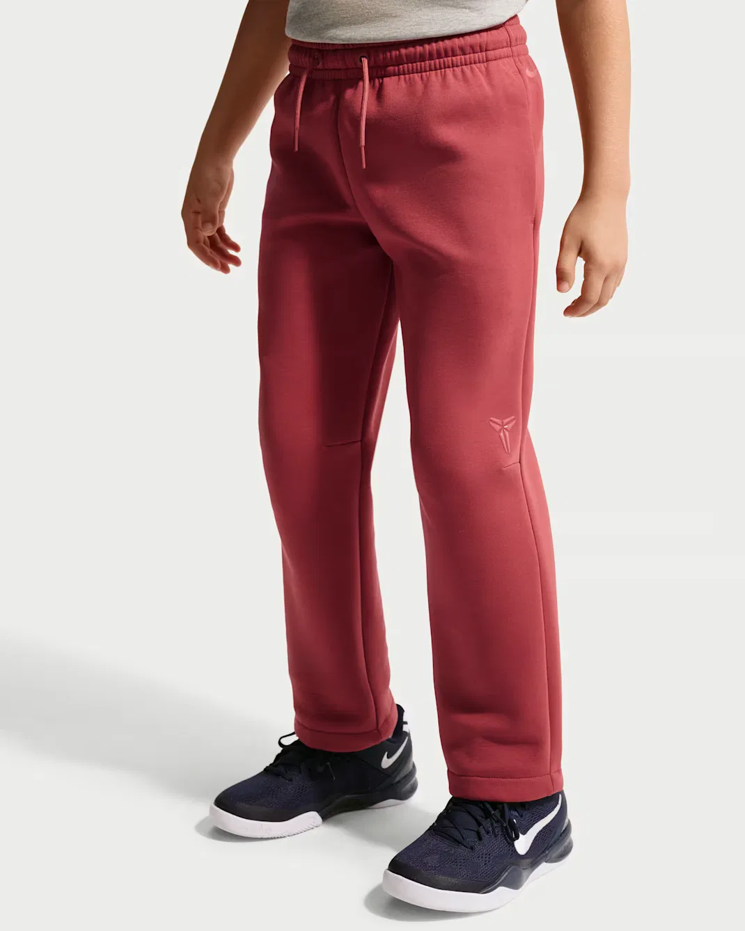 Баскетбольные штаны из флиса Dri-FIT для детей постарше Kobe Nike, Cedar/Cedar — фото 2