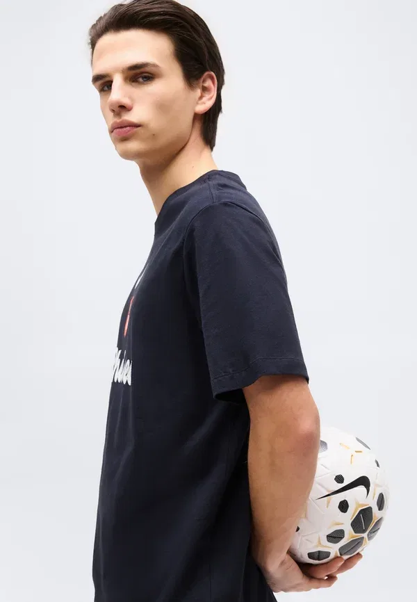 Футболка с принтом Chelsea fc - club wear Nike Performance, Pitch Blue, синий — фото 4