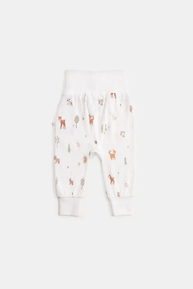 Детское боди для новорожденных с длинным рукавом Basics Roosac, Forest — фото 3