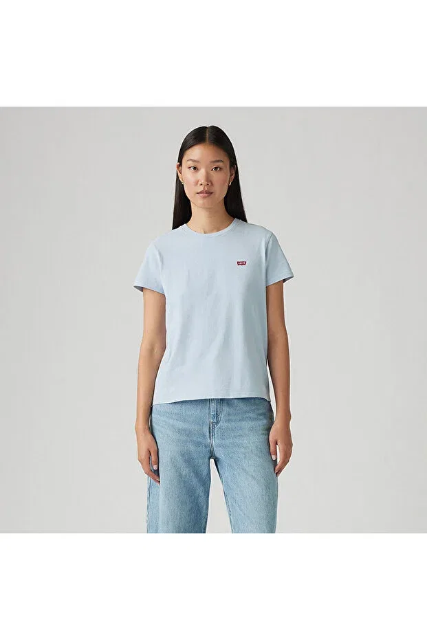 Женская футболка хлопковая Basics Levi'S, Blue