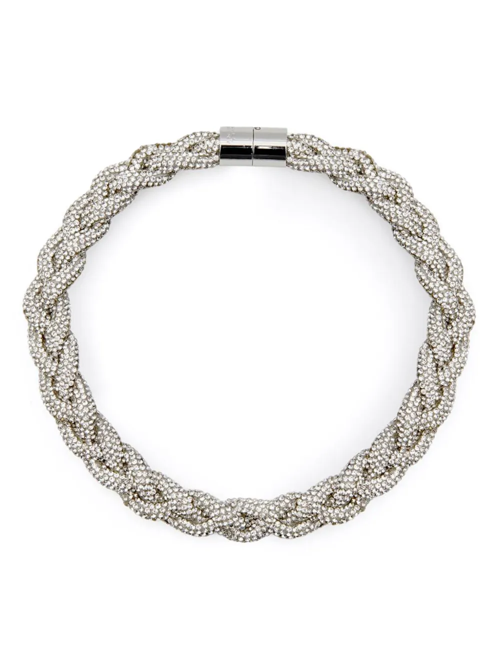 

Чокер Yua с кристаллами ISABEL MARANT, серебяный