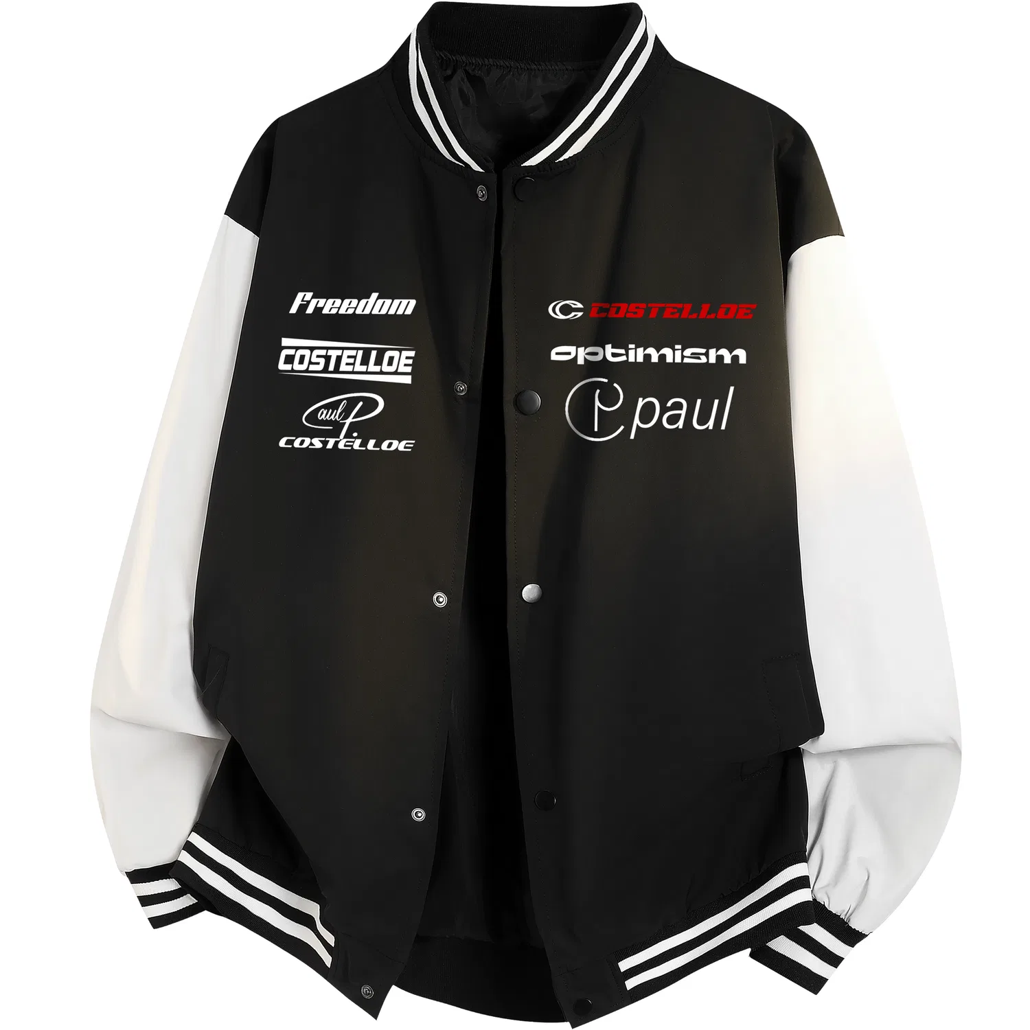 Детский бейсбольный жакет Black Paul Costelloe