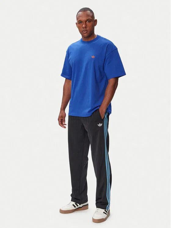 Футболка loose fit Trefoil Essentials Adidas, синий — фото 2