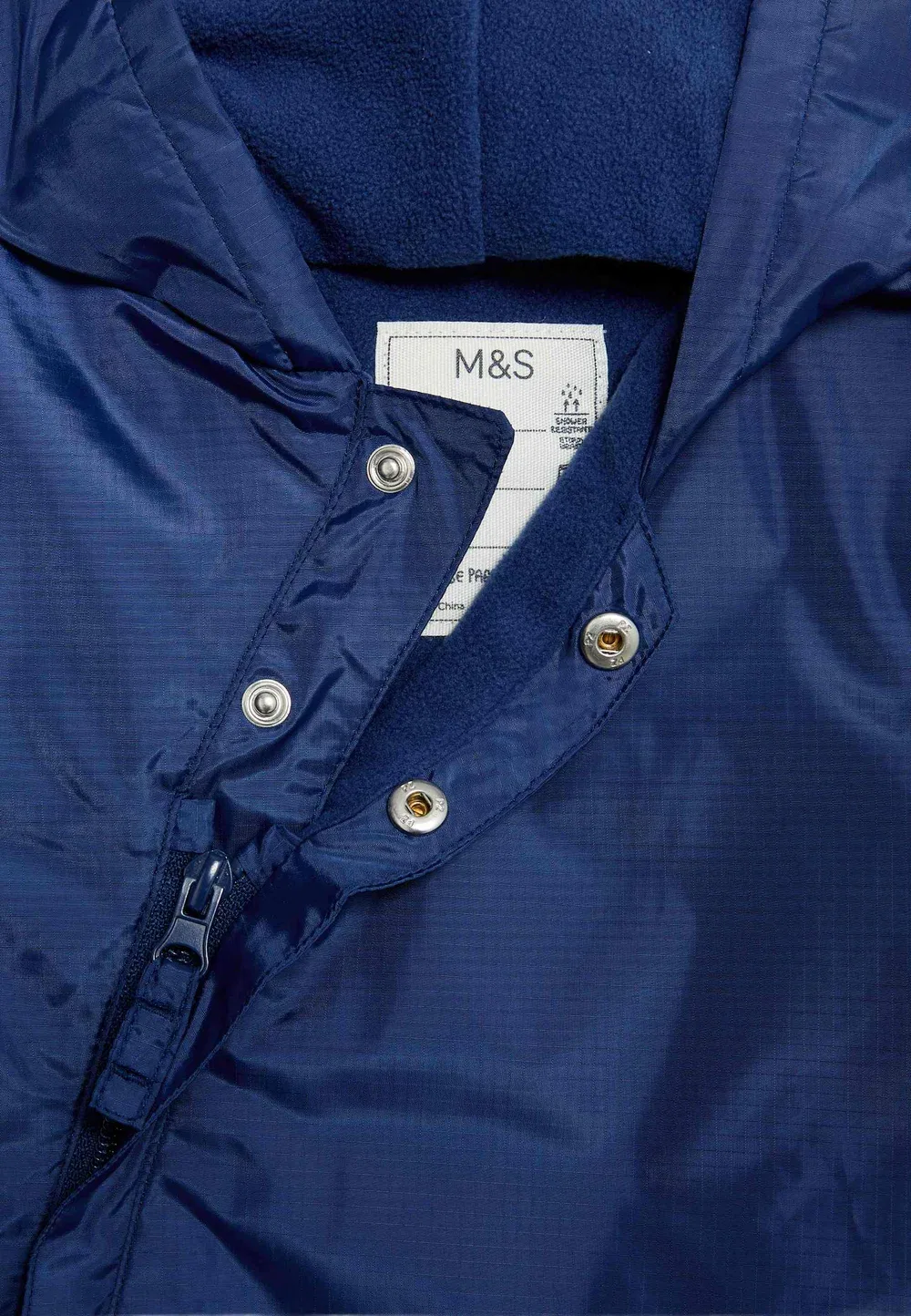 Комбинезон с динозаврами (0-5 лет), унисекс - зимний комбинезон Marks & Spencer, Navy Mix — фото 3