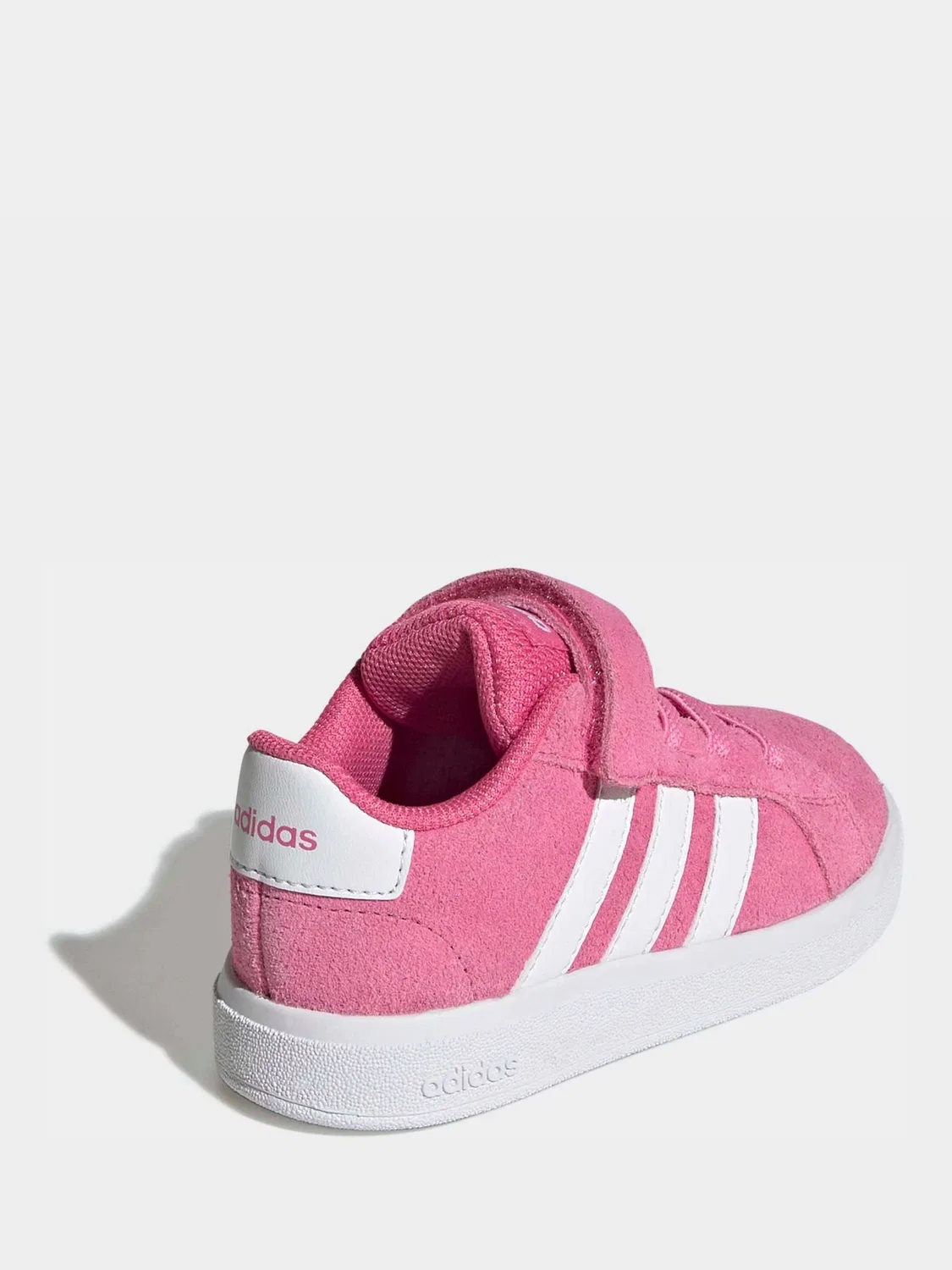 Кроссовки с эластичными шнурками adidas Grand Court 2.0, розовые — фото 4