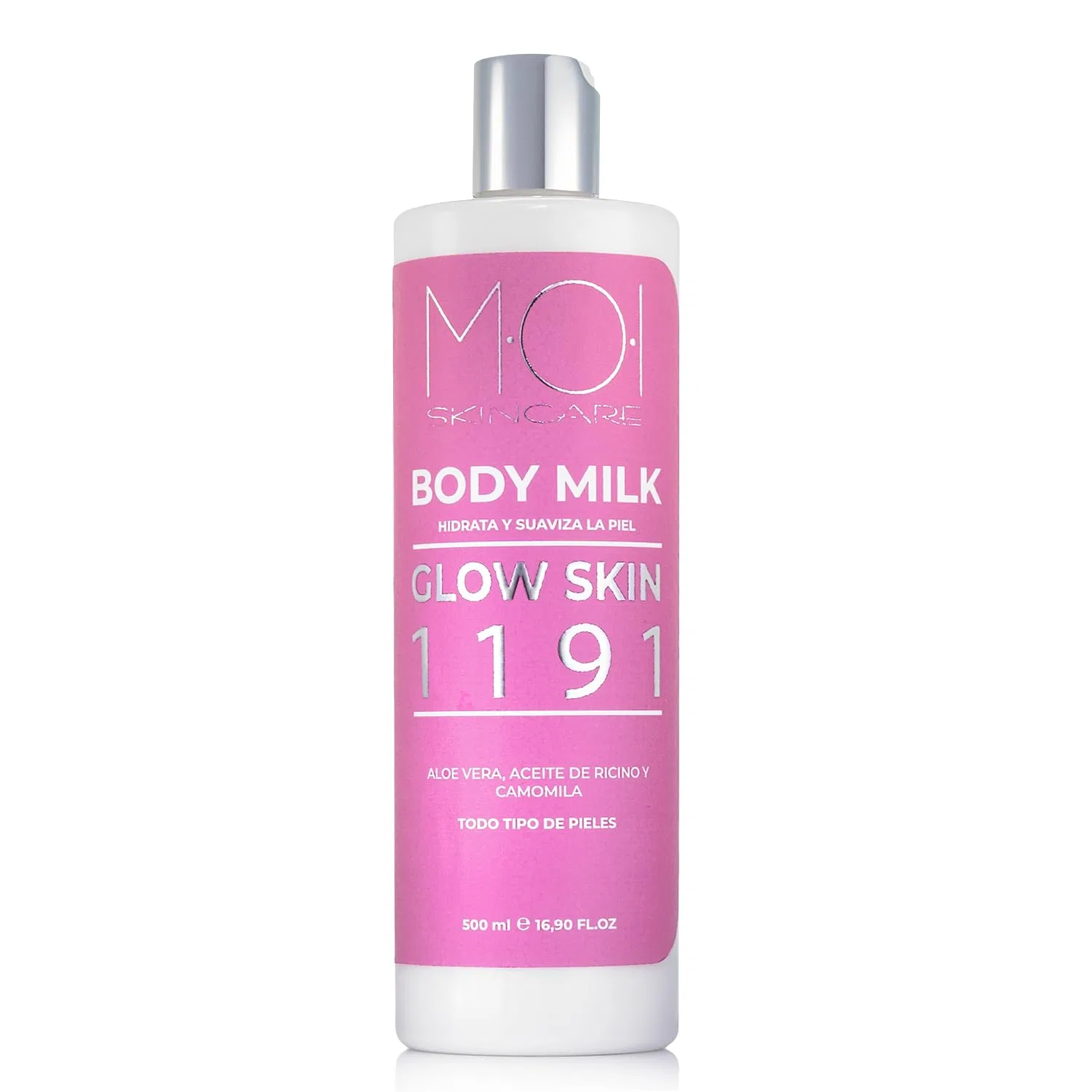 Крем для тела Aloe Vera, Castor Oil, Chamomile MOI MOISES CAMPO, 500 мл