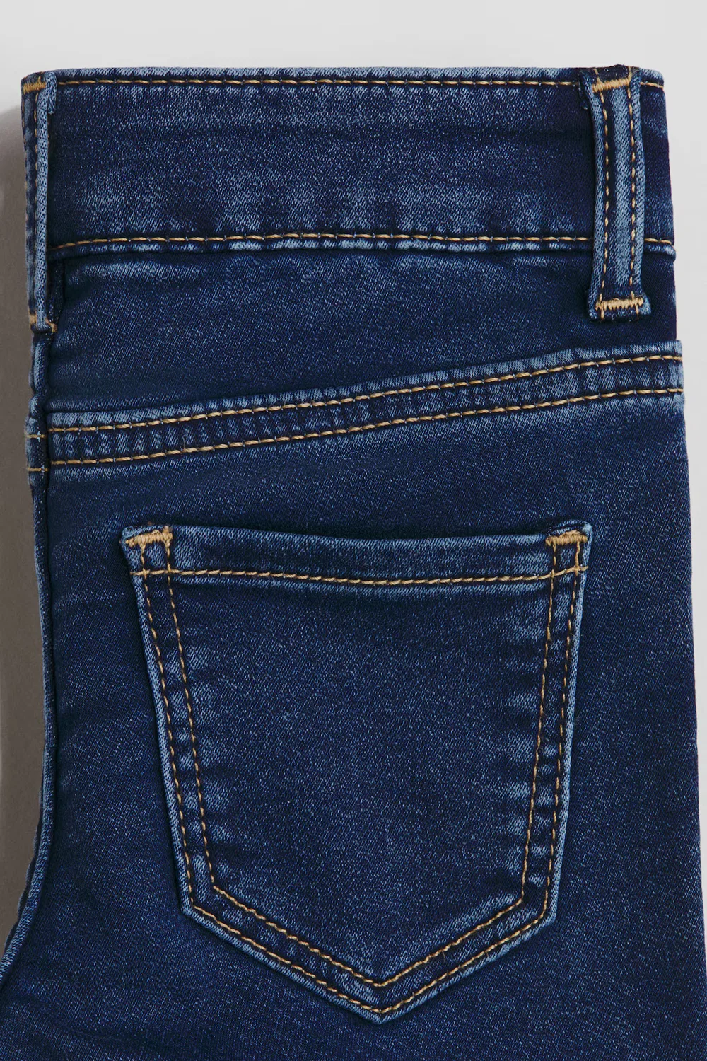 Супермягкие джинсы-скинни H&M, Dark Denim Blue — фото 2