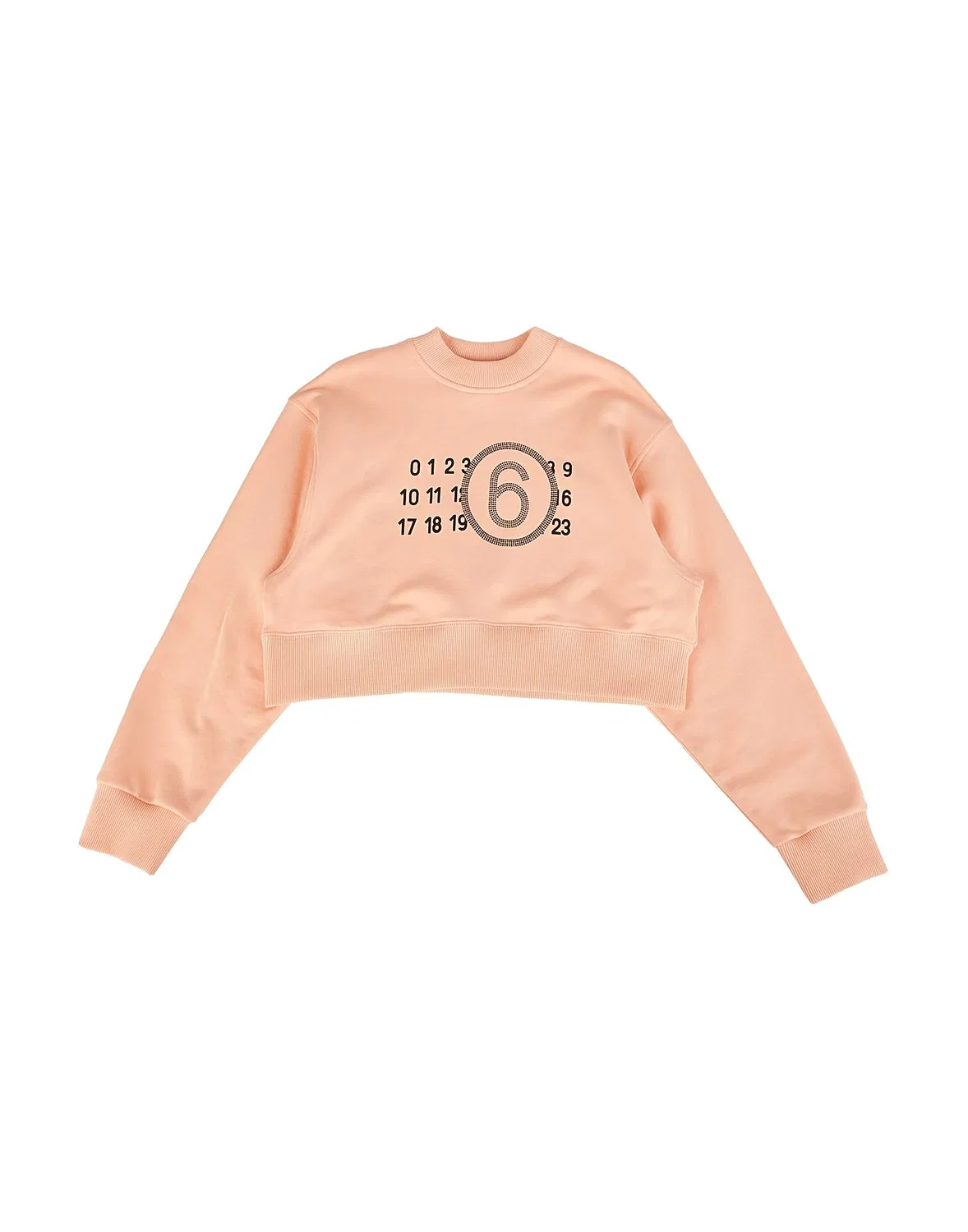 Свитшот с принтом MM6 Maison Margiela, Light Pink