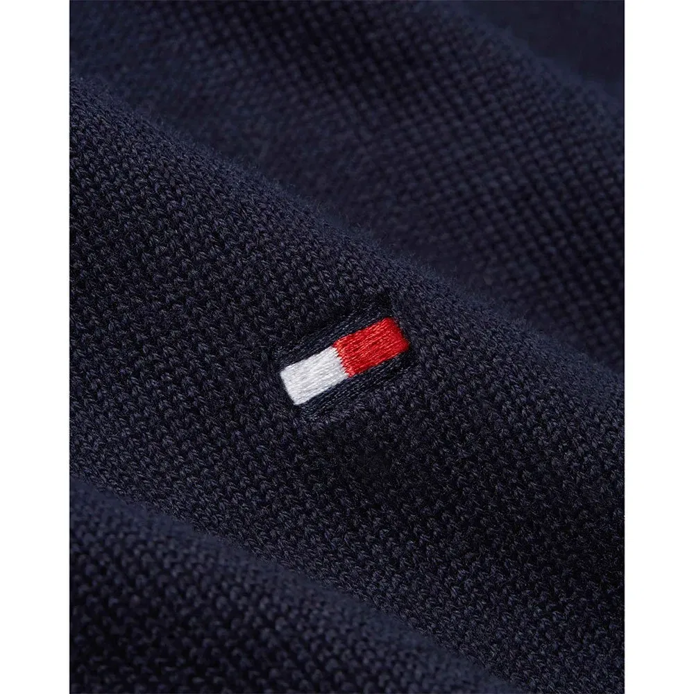 Мужской свитер с полузастежкой-молнией Essential Tommy hilfiger, Blue — фото 3