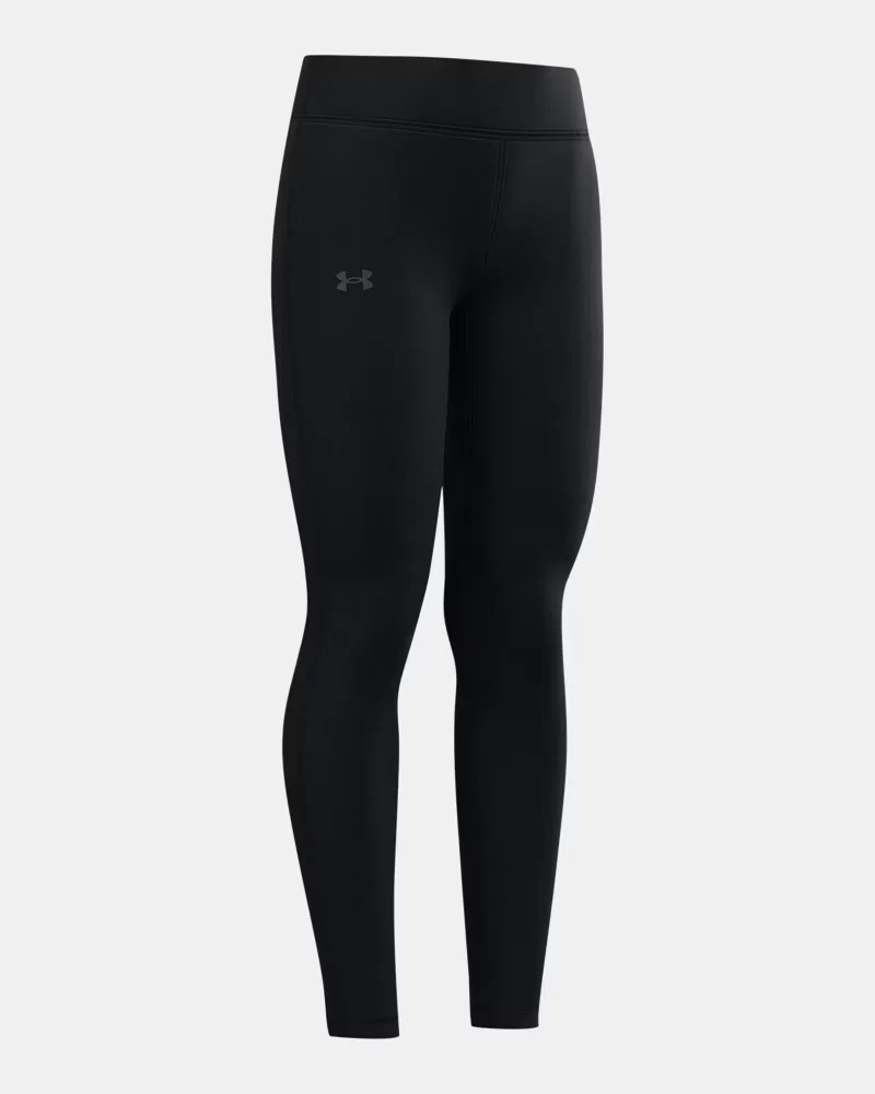 Леггинсы с внутренним швом 63,5 см, мягкая тянущаяся ткань UA Motion UnderArmour, Black/Jet Gray — фото 3
