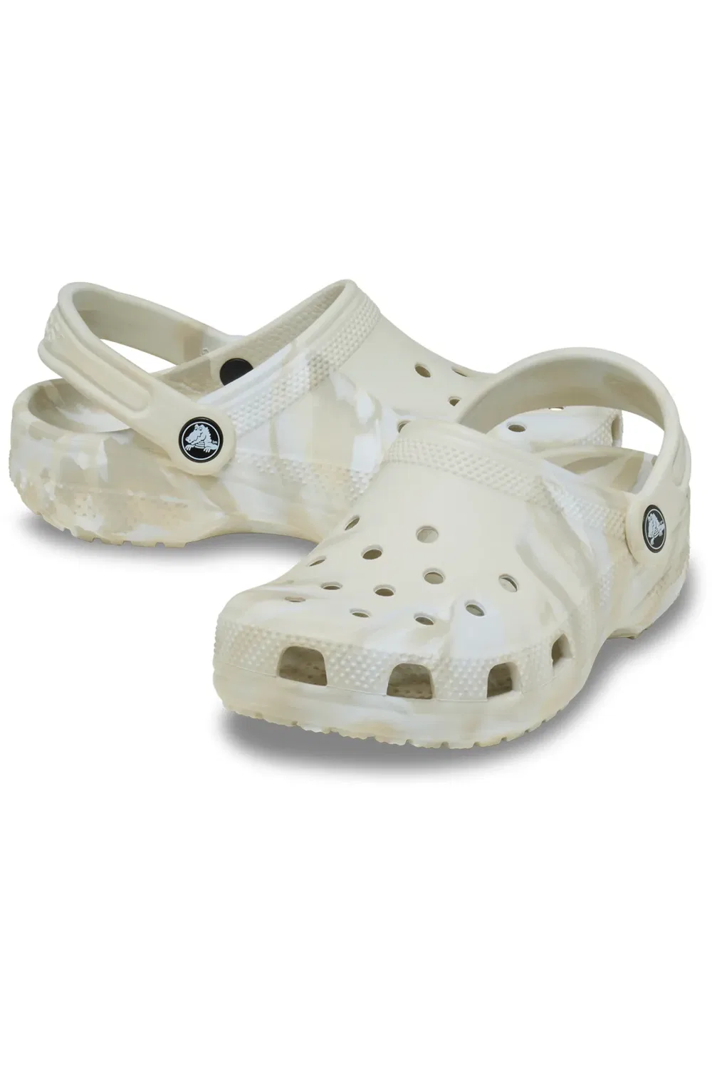 Детские сабо с мраморным принтом Crocs, Multi — фото 4
