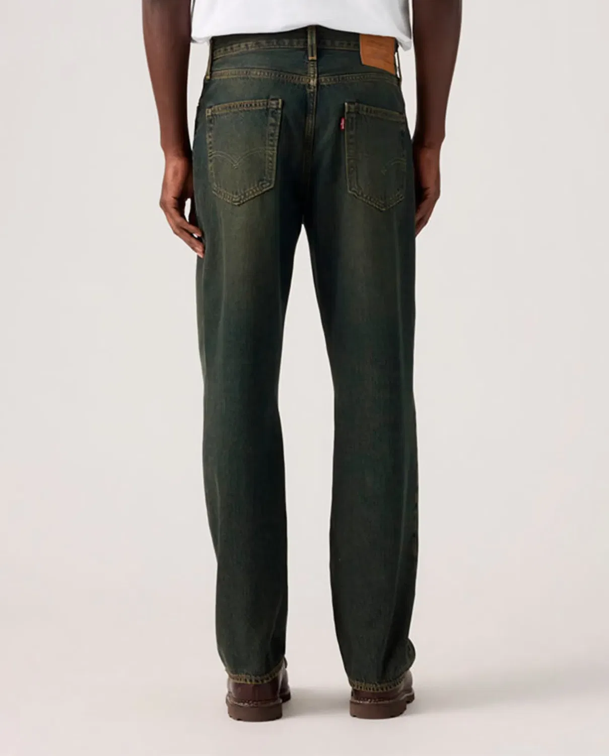 Мужские джинсы свободного кроя Loose Straight 568 Levi's, Gris Oscuro — фото 3