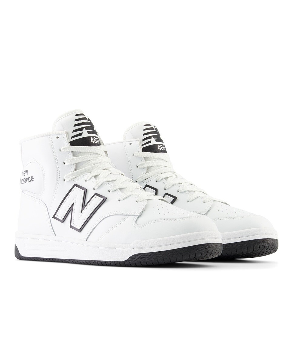 Кроссовки New Balance Retro Basket 480, белый — фото 2