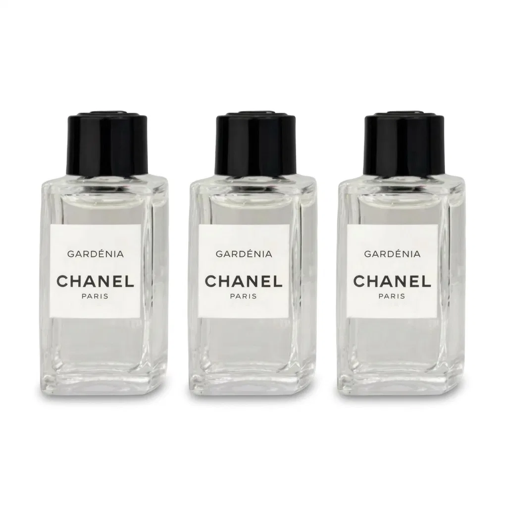 Женский набор пробников духов CHANEL Gardenia, 3 x 4 мл, Chanel, Black