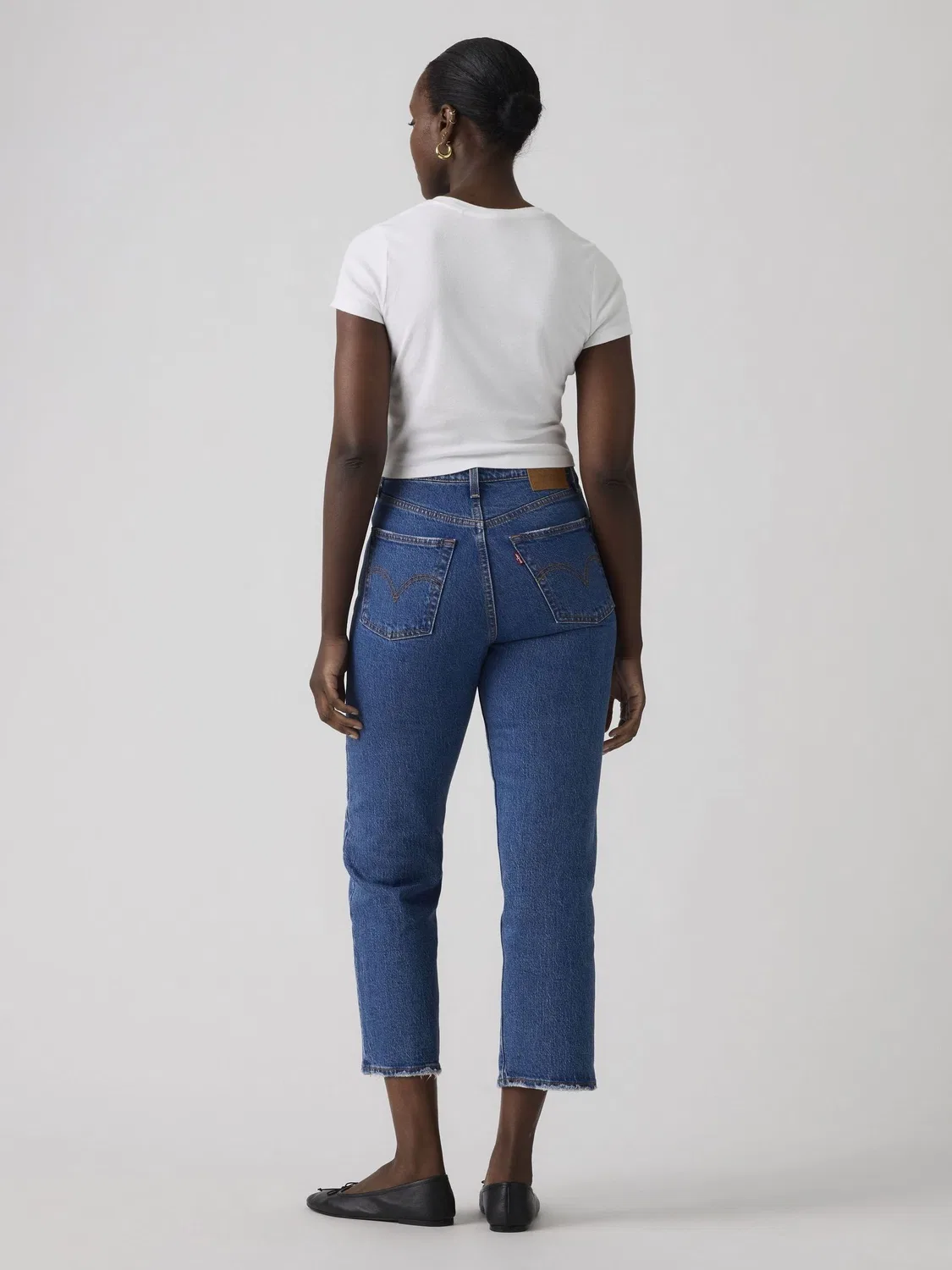 Джинсы прямого кроя с высокой посадкой Levi's, Blue — фото 2