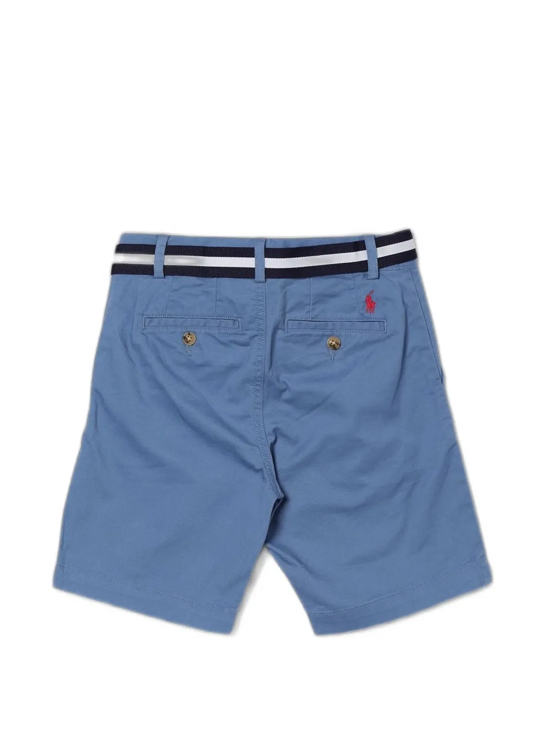 Шорты-чинос с поясом, синие Polo Ralph Lauren, синий — фото 2