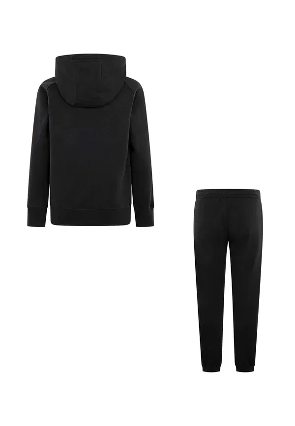 Комплект из худи и брюк с принтом Fired up set Nike Sportswear Black, черный — фото 2