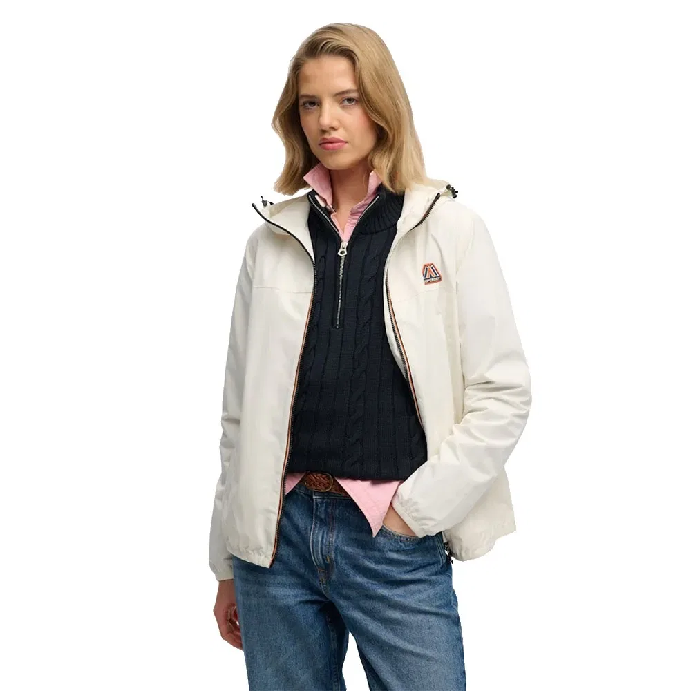 Ветровка Essential Tri Windbreaker Superdry, белый