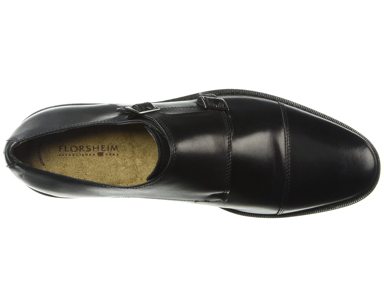 

Оксфорды Montinaro Double Monk Strap Florsheim, черный