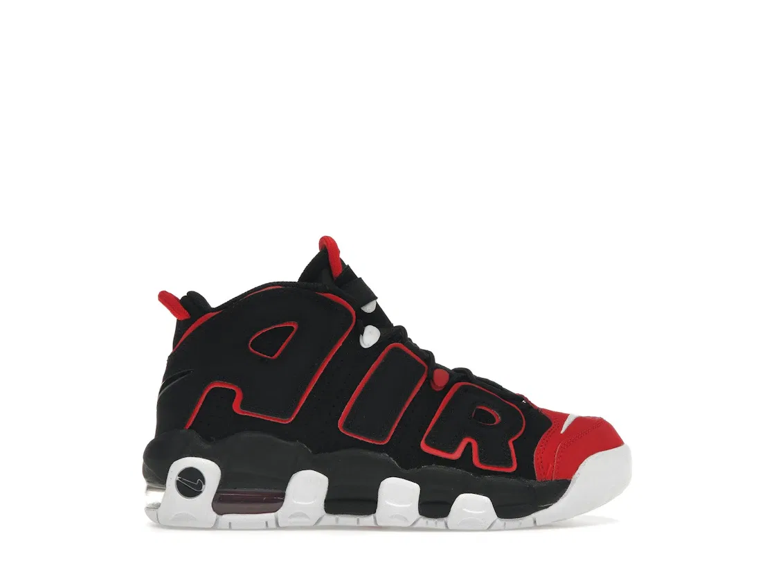Детские кроссовки Lifestyle Nike Air More Uptempo 96 Nike, Black/University Red/White