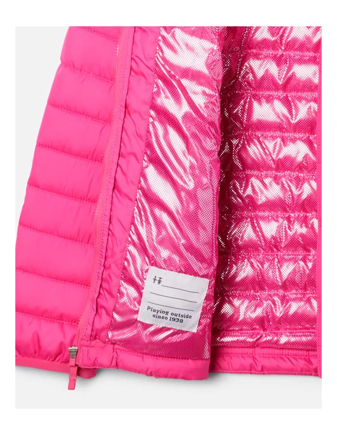 Детская куртка Powder Lite II Columbia, Rosa — фото 4