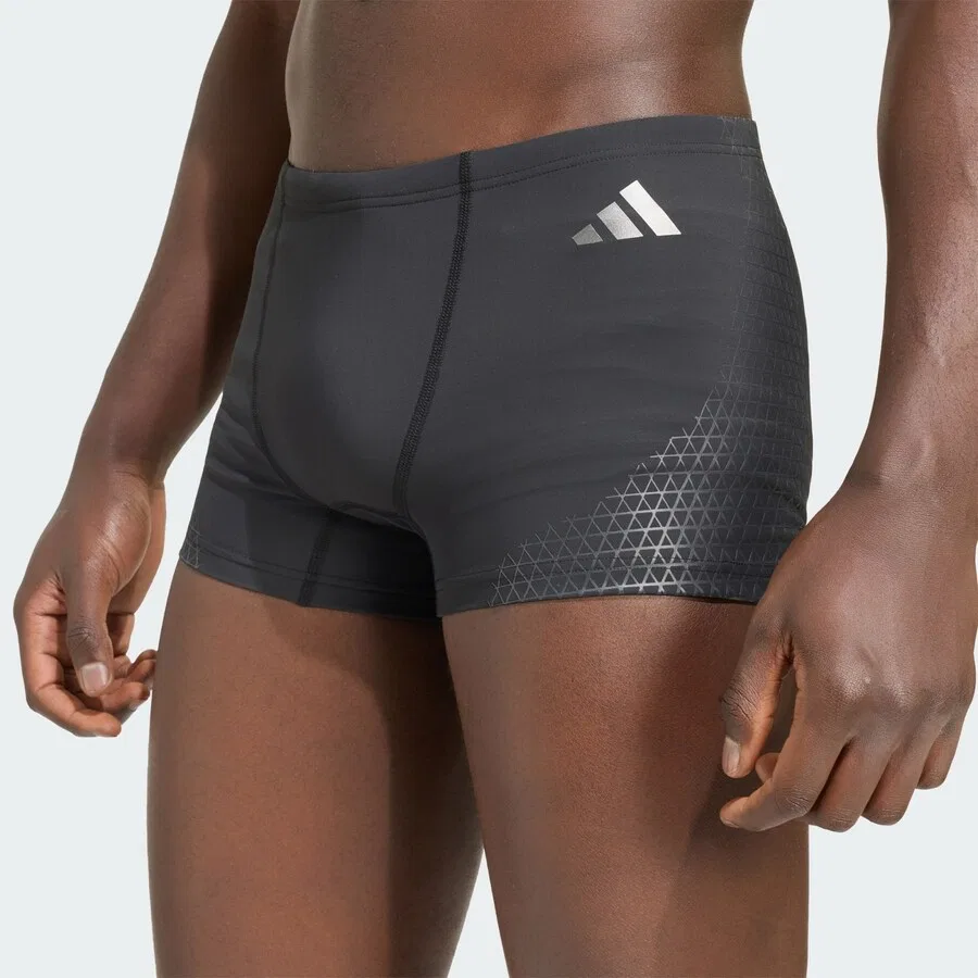 Плавки ADIDAS PERFORMANCE Athletic Swim Trunks, цвет антрацит — фото 3
