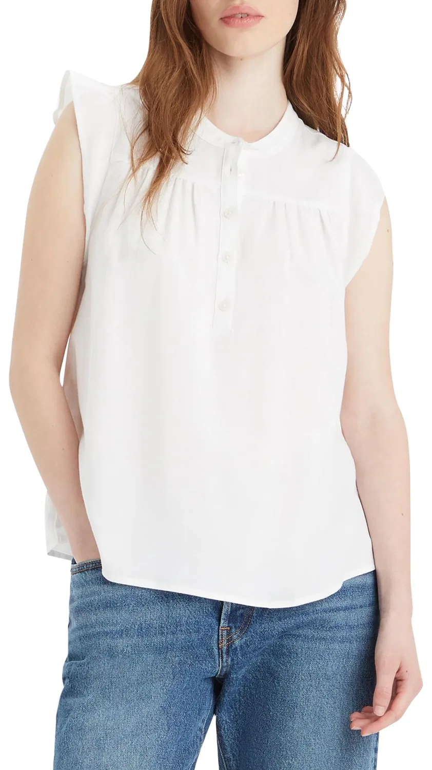 Женская футболка с коротким рукавом Jace Shortsleeve Levi's, Bright White